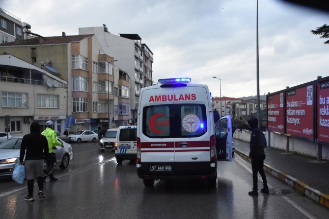 Sinop’ta Trafik Kazası: 1 Yaralı