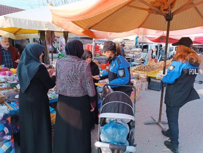 Tdp Ekipleri Vatandaşları Suç Olaylarına Karşı Bilgilendiriyor