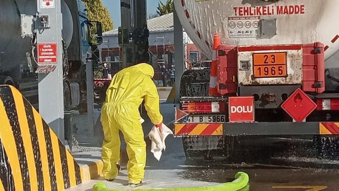 Gaz Tesisinde "Büyük Endüstriyel Kaza Tatbikatı"