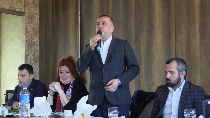 Ak Parti Bandırma Gazeteciler İle Buluştu