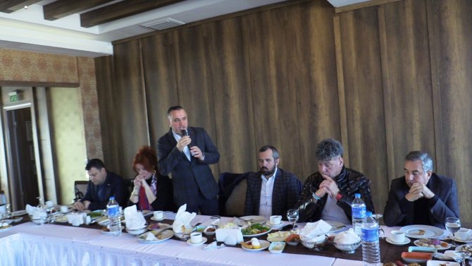 Ak Parti Bandırma Gazeteciler İle Buluştu