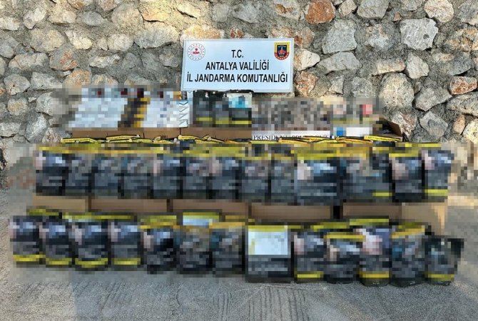 Jandarmadan Kaçak Tütün Ve Elektronik Sigara Operasyonu