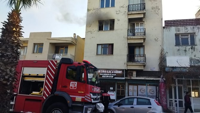 Söke’de Baca Yangını Panikletti