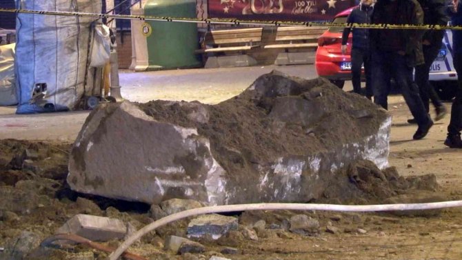 Büyükçekmece’de İnşaat Alanında Lahit Bulundu