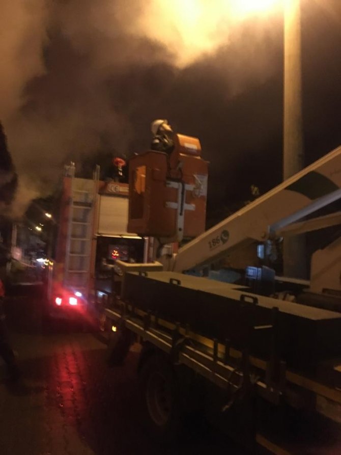 Çan’da Ev Yangını Büyümeden Söndürüldü
