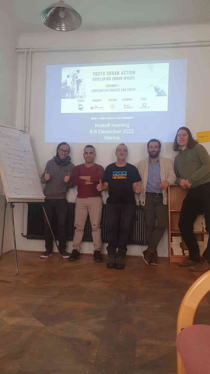 Gençlik Ve Değişim Derneği, Viyana’daki ’Gençlik Kentleşme İ̇çin Eylemde’ Programına Katıldı
