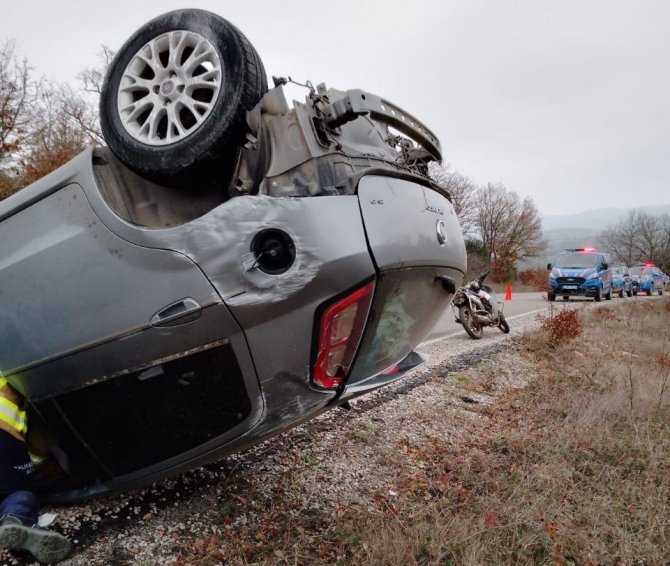 Gönen-balya Karayolunda Trafik Kazası: 3 Kişi Yaralı