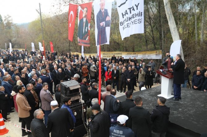 Hatay’da Serinyol-madenli Yolunun Temeli Atıldı