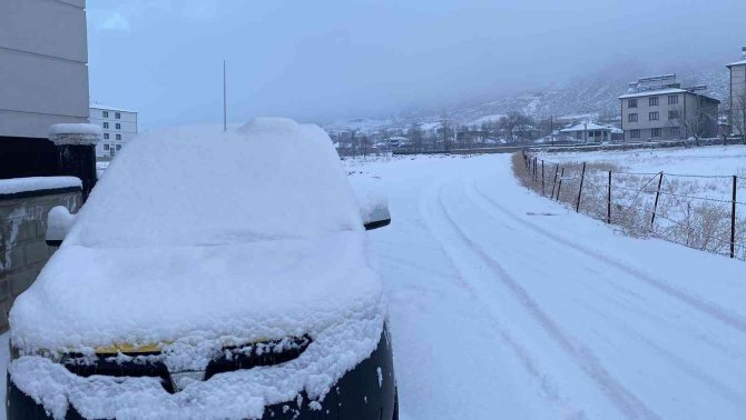 Bingöl’ün Karlıova İlçesi Beyaza Büründü