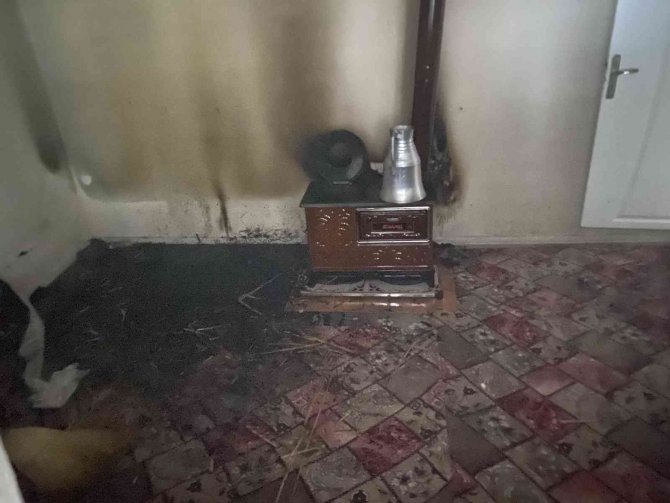 Konya’da Müstakil Evde Yangın