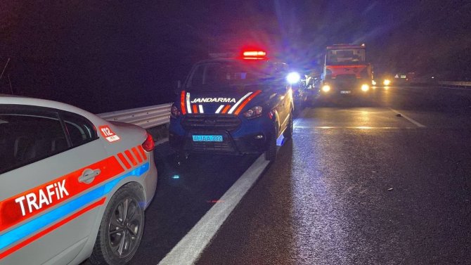Kuzey Marmara Otoyolu’nda İki Otomobil Çarpıştı : 6 Yaralı