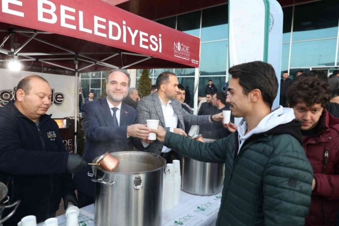 Öğrencilere Çorba İkram Edildi