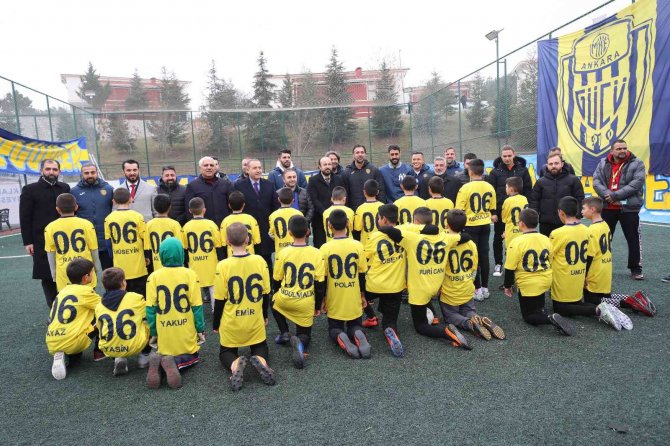 Mke Ankaragücü Heyetinden “Sevgi Evi” Ziyareti