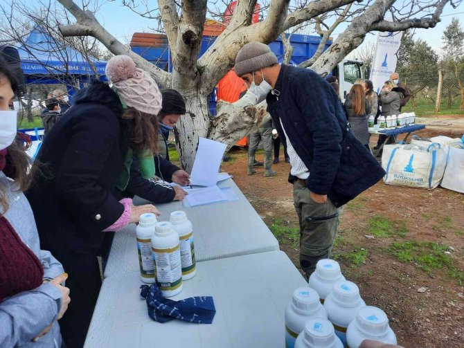 Zirai Ambalaj Atıklarını Toplayan Üreticiye Gübre Desteği