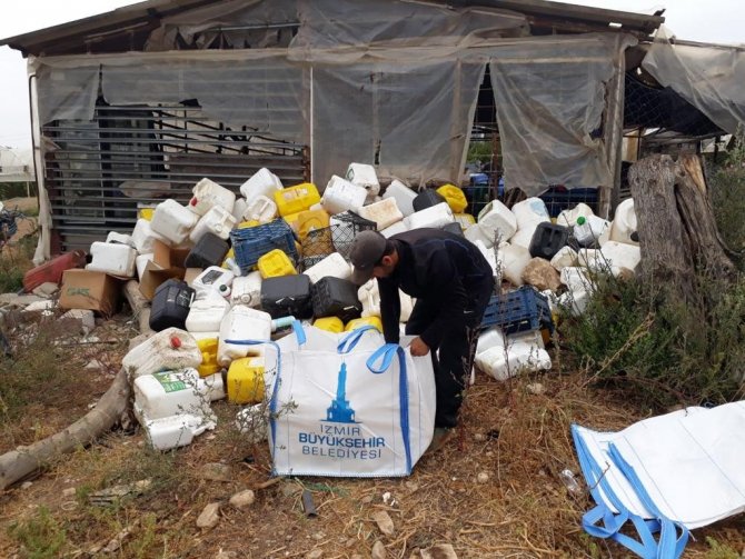 Zirai Ambalaj Atıklarını Toplayan Üreticiye Gübre Desteği