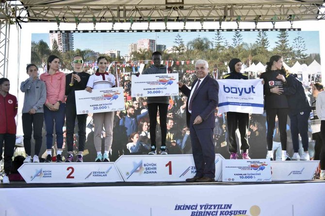Adana Kurtuluş Yarı Maratonu’nda Birinciler Kenya’dan