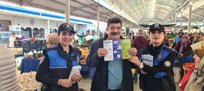 Alanya Polisi Sanal Dolandırıcılık Olaylarına Karşı Esnafı Ve Vatandaşları Uyardı