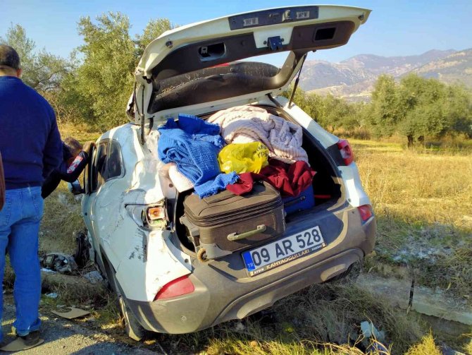 Aydın’da Trafik Kazası: 2 Yaralı