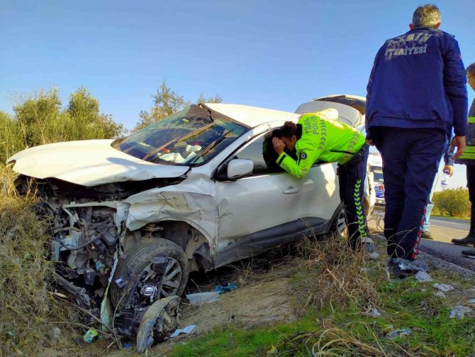 Aydın’da Trafik Kazası: 2 Yaralı