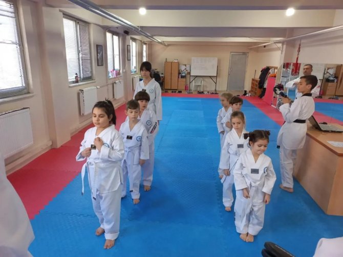 Ayvalıklı Tekvandoculara Yılın İlk Kuşak Sınavı