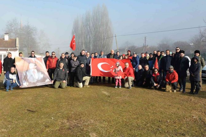 İ̇nönü Savaşlarının 102’nci Yılında İ̇ntikamtepe’ye Yürüyüş Düzenlendi