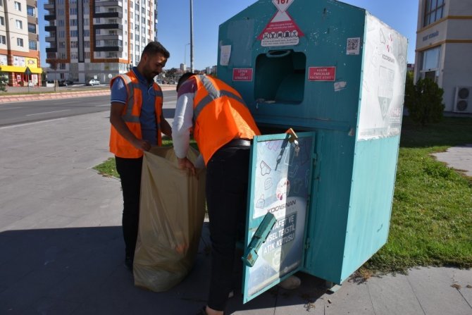Kocasinan Belediyesi 228 Ton Kıyafet Atığını Geri Dönüşüme Kazandırdı
