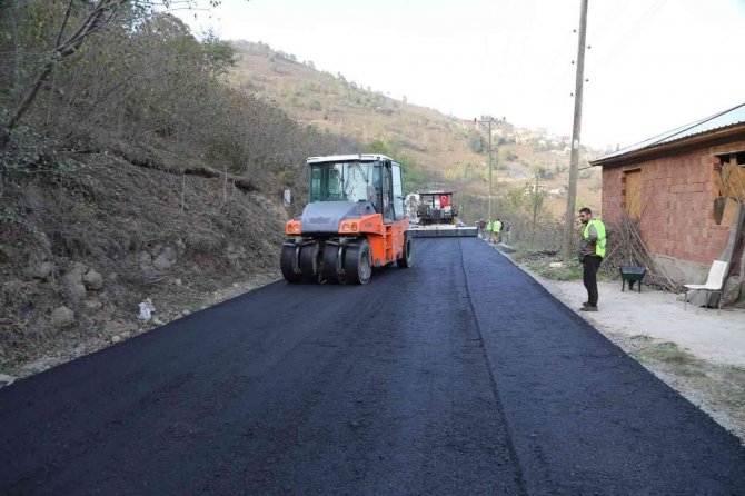 Ordu Büyükşehir Belediyesi İlçelerdeki Çalışmalarını Sürdürüyor