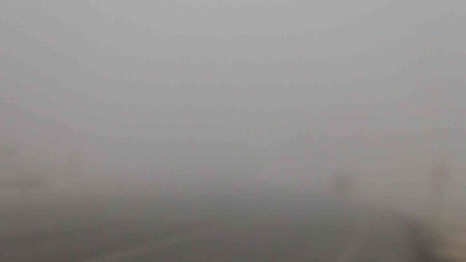 Şanlıurfa Güne Sisle Uyandı