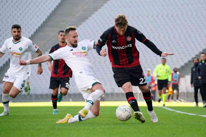 Spor Toto Süper Lig: Fatih Karagümrük: 3 - Konyaspor: 3 (Maç Sonucu)
