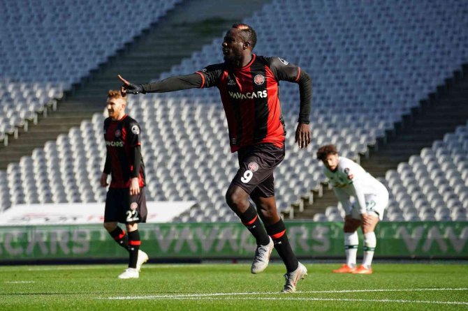 Spor Toto Süper Lig: Fatih Karagümrük: 2 - Konyaspor: 0 (İ̇lk Yarı)