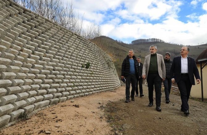 Ordu Büyükşehir Belediyesi İlçelerdeki Çalışmalarını Sürdürüyor