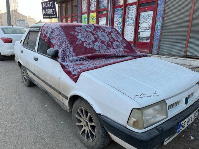 Ağrı’da Termometreler Eksi 9 Dereceyi Gösterdi