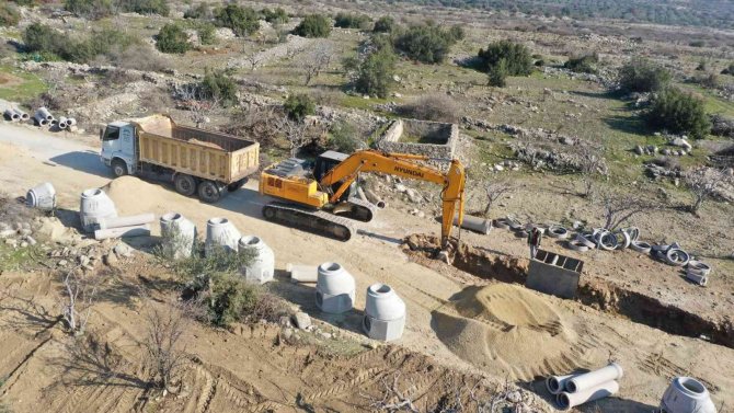 Aski̇, Buharkent’teki Çalışmalarını Tüm Hızıyla Sürdürüyor