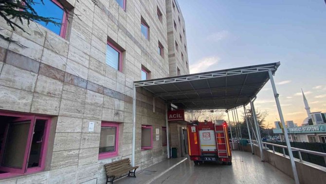 Bursa’da Hastanede Korkutan Anlar