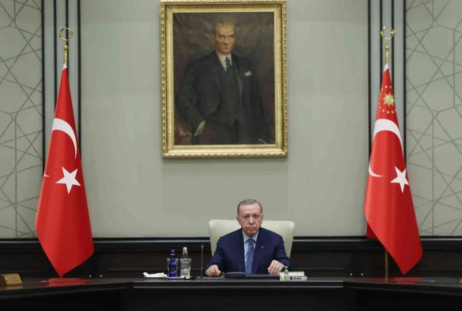 Cumhurbaşkanlığı Kabinesi, Cumhurbaşkanı Recep Tayyip Erdoğan Başkanlığında Beştepe’de Toplandı.