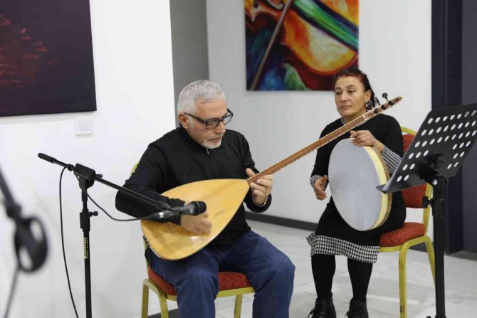 Ünlü Sanatçının Eserleri Di̇gem’de Seslendirildi