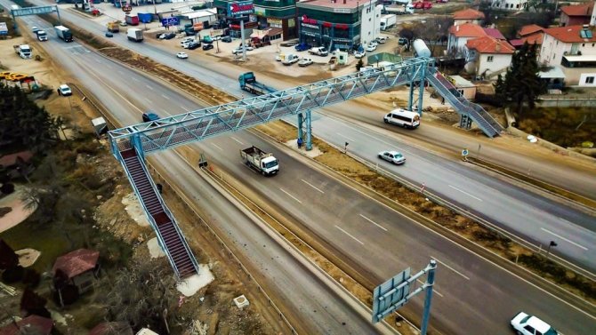 Kahramankazan Belediyesinden Bir Üst Geçit Daha