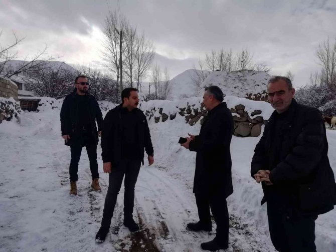 Muradiye’de Karla Mücadele Çalışmaları Başladı