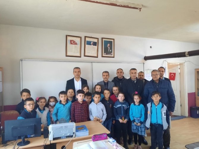 Kaymakam Çiçek: ”Bütün Okullarımızda Eğitimle İlgili Her Türlü Desteği Vermeye Hazırız”