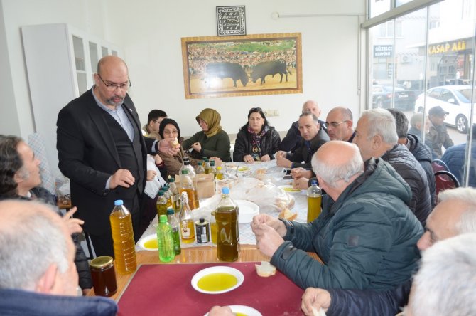 Artvinliler Derneğinde Zeytinyağı Konuşuldu