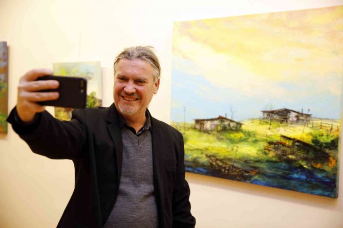 Sanko’da “Barınaklar” Temalı Resim Sergisi