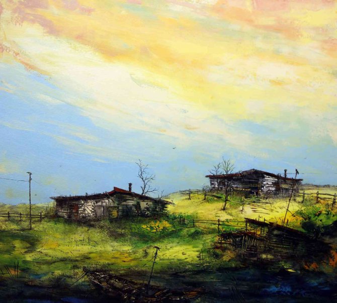 Sanko’da “Barınaklar” Temalı Resim Sergisi