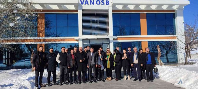 Başkan Aslan Gazetecileri Ağırladı