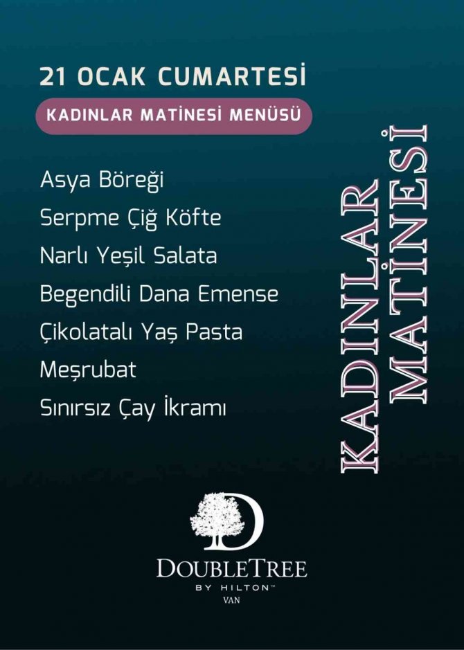 Van’da Kadınlar Matinesi