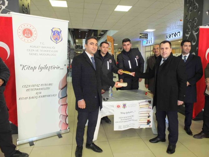 İ̇nfaz Kurumları Kütüphanelerine Oltu’dan Destek