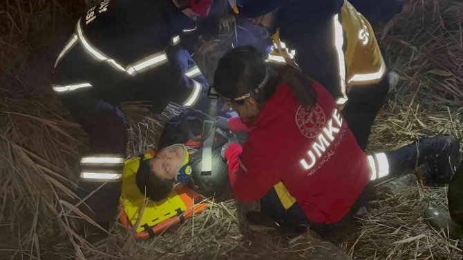 Aksaray’da Tüm Ekipler Seferber Oldu: Kayıp Genç Donmak Üzereyken Kanalda Baygın Bulundu
