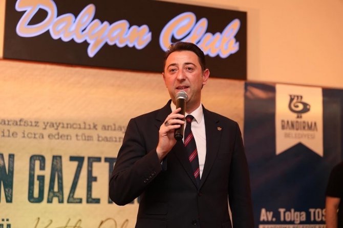 Bandırma Belediyesi 10 Ocak Gazeteciler Gününü Basın Emekçileriyle Kutladı