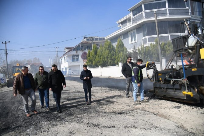 Başiskele’nin Yollarına 58 Bin Ton Asfalt