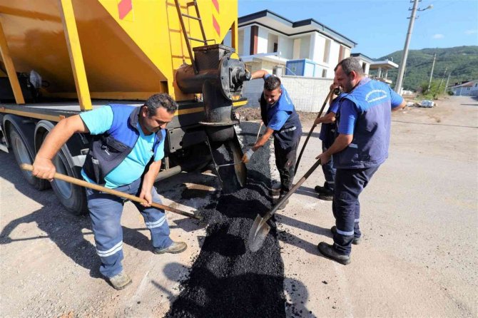 Başiskele’nin Yollarına 58 Bin Ton Asfalt