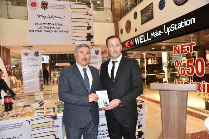Ahlat T Tipi Kapalı Ve Açık Ceza İ̇nfaz Kurumu Müdürlüğü’nde "Kitap İyileştirir" Kitap Bağış Kampanyası